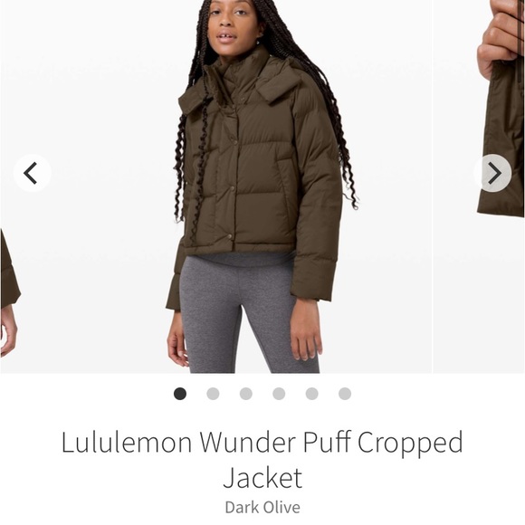 Lululemon Wunder Puff Jacket - Picture 2 of 4